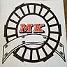 MK (and logo) trademark logo