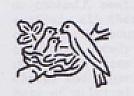 NEST W/BIRDS (and logo) trademark logo