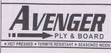 AVENGER (and logo) trademark logo