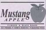 MUSTANG APPLE (and logo) trademark logo