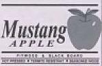 MUSTANG APPLE (and logo) trademark logo