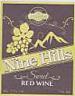 NINE HILLS (and logo) trademark logo