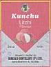 KUNCHU LITCHI FLAVOUR (and logo) trademark logo