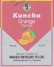 KUNCHU ORANGE FLAVOUR (and logo) trademark logo