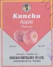 KUNCHU APPLE FLAVOUR (and logo) trademark logo