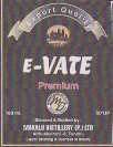 E-VATE (and logo) trademark logo