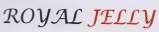ROYAL JELLY (and logo) trademark logo