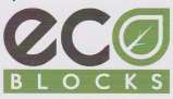 ECO BLOCKS (and logo) trademark logo
