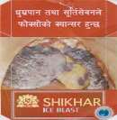 SHIKHAR ICE BLAST (and logo) trademark logo