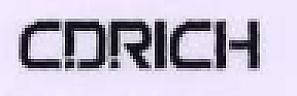 CDRICH (and logo) trademark logo