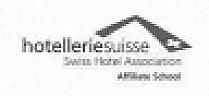 HOTELLERIESUISSE SWISS HOTEL ASSOCIATION AFFILIATE SCHOOL (and logo) trademark logo