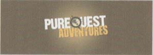 PUREQUEST ADVENTURES (and logo) trademark logo