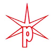 P STAR LOGO trademark logo