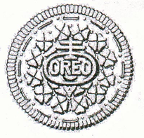 OREO COOKIE (and logo) trademark logo