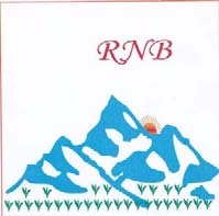 R.N.B MOUNTAIN trademark logo