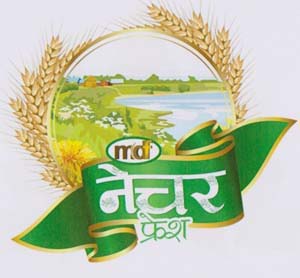 MDF NATURE FRESH (and logo) trademark logo