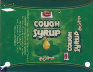 NEBICO COUGH SYRUP (and logo) trademark logo