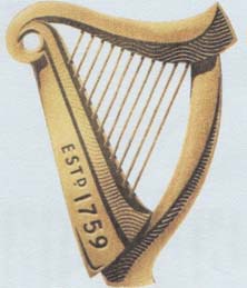 GUINNESS HARP DEVICE (and logo) trademark logo