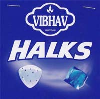 VIBHAV HALKS (and logo) trademark logo