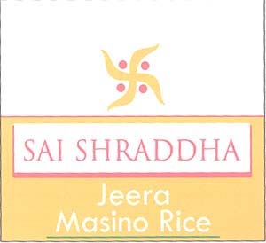 SAI SARADDHA (and logo) trademark logo