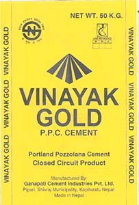 VINAYAK GOLD (and logo) trademark logo