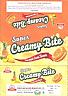 SUPER CREAMY BITE CHOCOLATE CREAM BISCUITS (and logo) trademark logo