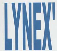 LYNEX (and logo) trademark logo