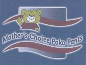 MOTHER'S CHOICE POKO PANTS (and logo) trademark logo
