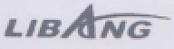LIBANG (and logo) trademark logo
