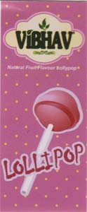 BIBHAV LOLLIPOP (and logo) trademark logo