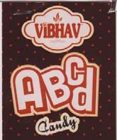 BIBHAV ABCD CANDY (and logo) trademark logo