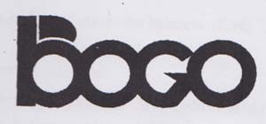 BOGO (and logo) trademark logo