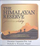 THE HIMALAYAN RESERVE (and logo) trademark logo