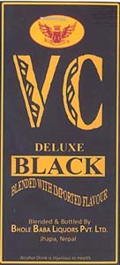 VC BLACK (and logo) trademark logo