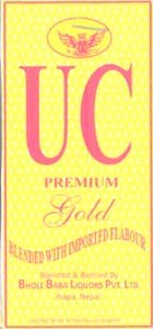 UC GOLD (and logo) trademark logo
