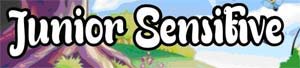 JUNIOR SENSITIVE (and logo) trademark logo