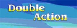 DOUBLE ACTION (and logo) trademark logo