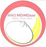 ARKS MOMO BAR (and logo) trademark logo