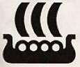 VIKING SHIP (and logo) trademark logo