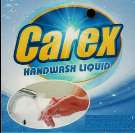 CAREX HANDWASH LIQUID (and logo) trademark logo