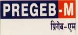 PREGEB-M (and logo) trademark logo