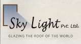 SKY LIGHT PVT.LTD. GLAZING THE ROOF OF THE WORLD (and logo) trademark logo