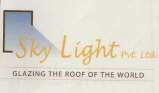 SKY LIGHT PVT.LTD. GLAZING THE ROOF OF THE WORLD (and logo) trademark logo