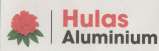 HULAS ALUMINIUM (and logo) trademark logo