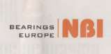 BEARINGS EUROPE NBI (and logo) trademark logo
