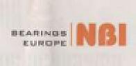 BEARINGS EUROPE NBI (and logo) trademark logo