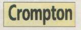 CROMPTON (and logo) trademark logo