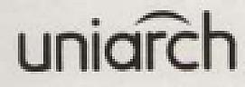 UNIARCH (and logo) trademark logo