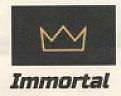 IMMORTAL (and logo) trademark logo