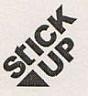 STICK UP (and logo) trademark logo